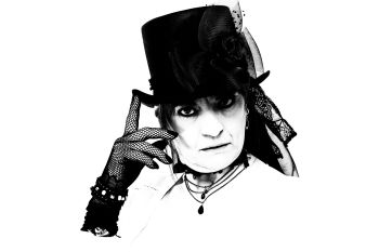 Steampunk Lady Bw